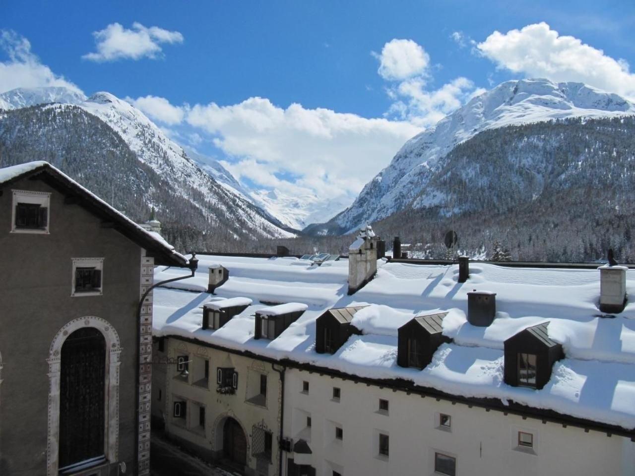 Chesa Quadrella Apartment Pontresina Exterior foto